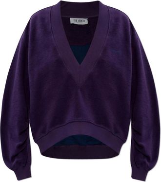 The Attico Mujer, Sudaderas, Púrpura, Talla: 3XS