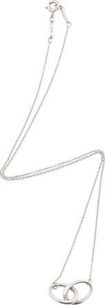 Tiffany & Co. Silver Elsa Peretti Double Loop Necklace (Authentic Pre-Loved)