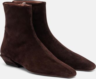PARIS TEXAS Bettina suede ankle boots