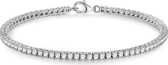 Tresor 1934 Womens Trilani Female Sterling Silver Bracelet - Size 21 cm