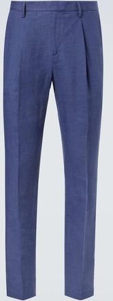 Sunspel Pantaloni regular in lino