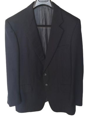 Ermenegildo Zegna Zegna Navy Cashmere Blend Blazer Size L