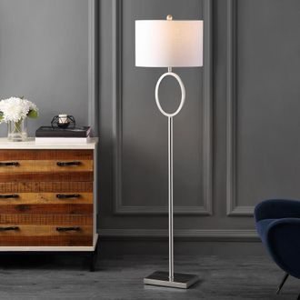 Jonathan Y Designs April 61 Metal Modern Contemporary LED Floor Lamp