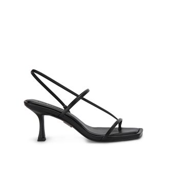 Steve Madden Womens Locke Black Sandals - Size UK 6