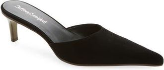 Jeffrey Campbell Claudina Mule in Black Suede at Nordstrom, Size 5.5