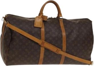 Louis Vuitton Pre-owned Weekend Bags, female, Brown, Size: ONE SIZE Pre-owned Canvas louis-vuitton-bags