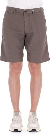 Myths Zeus Linen-Cotton Bermuda