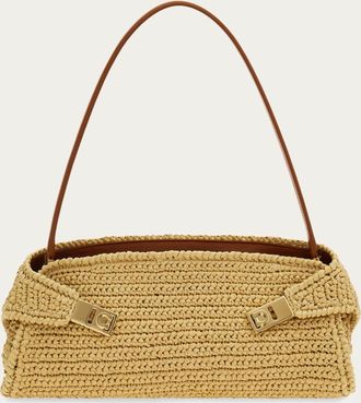 Ferragamo Women Hug East-West shoulder bag Beige