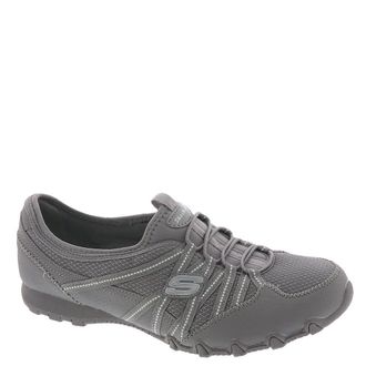 Skechers Womens, Relaxed Fit: Bikers Lite - Relive Slip-On, Grey, 11
