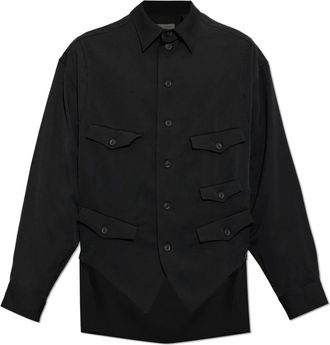 Yohji Yamamoto Hombre, Camisas, Negro, Talla: M