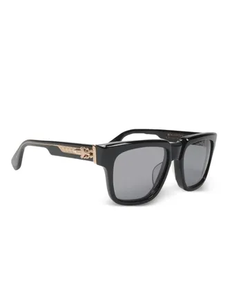 Chrome Hearts Box-Officer sunglasses - Black