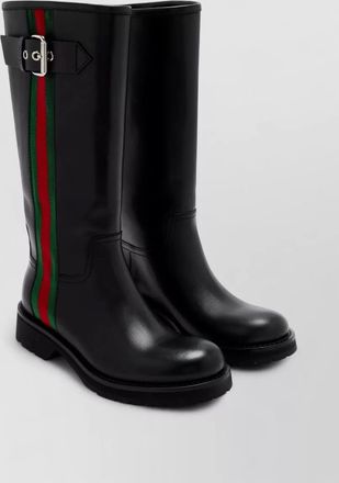 Gucci leather ankle boots