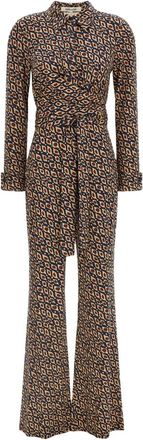 Diane Von F&uuml;rstenberg Michele Jumpsuit - Dames - Jumpsuits - Veelkleurig - XS - Jumpsuits & Playsuits
