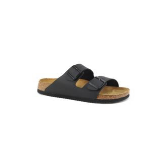 Birkenstock Slider - Dames - Sandalen - Zwart - 35 EU - Schoenen