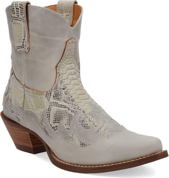 Dingo Cobra Kiss Western Boot in Off White at Nordstrom, Size 7.5