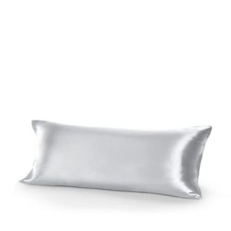 Bare Home 19 Momme 100% Mulberry Silk Pillowcase, Body Size in Silver at Nordstrom