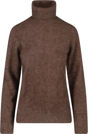 P.A.R.O.S.H. Relaxed Fit Ribbed Turtleneck Sweater