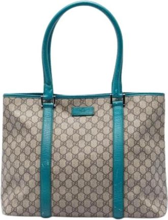 Gucci Pre-owned Vintage Tote - Dames - Vintage Shopper - Veelkleurig - ONE Size - Leer - Vintage