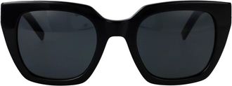 Saint Laurent SL M143 Zonnebril - Dames - Accessoires - Zwart - Maat: 51 MM Zijde