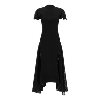 Lanvin Abito Godet Svasato - - Dresses - Donna - Nero - M