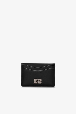 Ganni Black Bou Card Holder