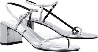 Tory Burch Gigi Sandal in Silver at Nordstrom, Size 6.5