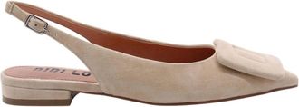 Bibi Lou Stijlvolle Slingback Schoenen voor Vrouwen - Dames - Pumps - Beige - 37 EU - Schoenen