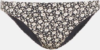 Tory Burch Floral low-rise bikini bottoms