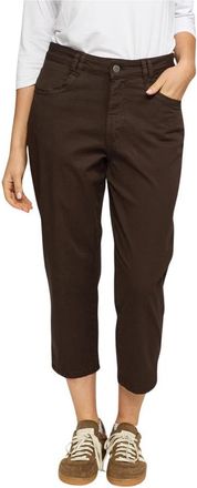 2-Biz Cropped Broek - Dames - Vrijetijds broeken - Bruin - XS - Broeken