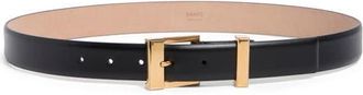 Khaite Manhattan Belt in Black/gold at Nordstrom, Size 100