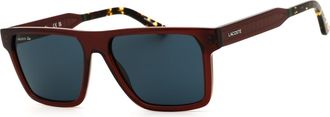 Lacoste L6059S 601 Transparent Burgundy/Blue