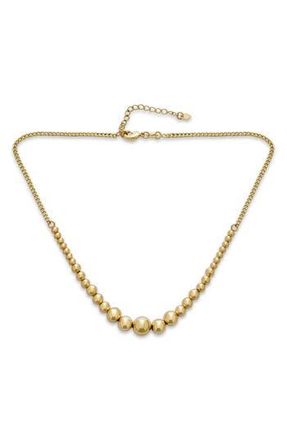 Bling Jewelry Graduated Ball Choker Necklace in Gold-Tone at Nordstrom Rack