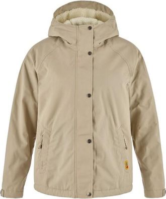 Fj&auml;llr&auml;ven Vardag G-1000 Pile Jacket Freizeitjacke f&uuml;r Damen | beige