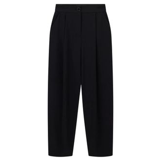 A|X Armani Exchange Dames, Broeken, Zwart, Maat: 2XS Leer