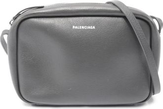 Balenciaga Borsa a tracolla Everyday in pelle anni 2000 - Grigio