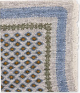 Mala Alisha Rechteckige Stola aus Kaschmir und Wolle Polar