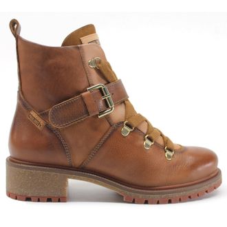 Pikolinos Aspe W9Z-8748C1 Leather Womens Ankle Boots - Cuero - Size:UK 7-7.5