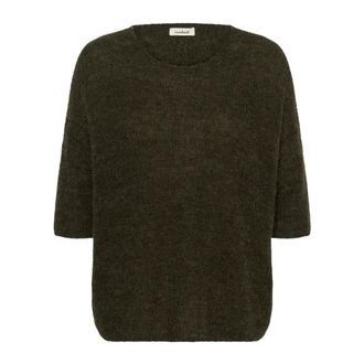 Soaked In Luxury Prenda de punto - Knitwear - Mujer - Verde - 2XL