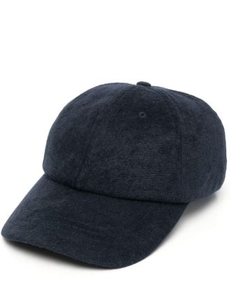 Orlebar Brown Gestreepte honkbalpet - Blauw