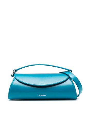 Jil Sander Cannolo shoulder bag - women - Bovine Leather (top grain)/Nappa Leather - OS - Blue