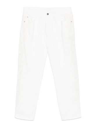 Ermanno Scervino Jeans with lace detail