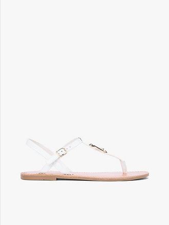 Tommy Hilfiger Sandalias de piel con monograma TH
