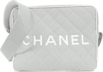 Chanel Borsa a spalla Pre-owned in tela linea Sport - - Pre-owned - Donna - Grigio - ONE SIZE