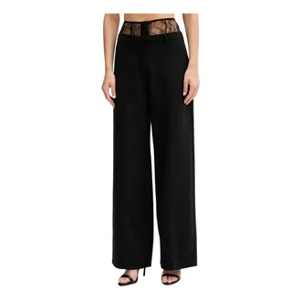 Patrizia Pepe Pantaloni Palazzo - - Trousers - Donna - Nero - M