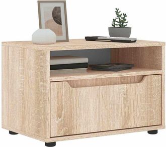 vidaXL Vidaxl - Mobile tv visnes Rovere Sonoma 60x40x38 cm in Legno Multistrato