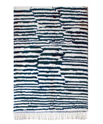 AFK Living Alfombra bereber marroqu&iacute; de pura lana 80 x 240 cm