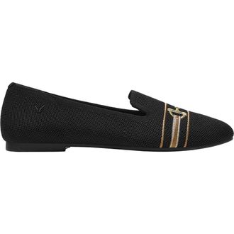 Vivaia Round-Toe Embroidered Loafers in Black - Horsebit at Nordstrom, Size 7.5