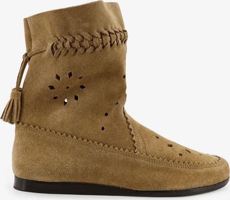 Isabel Marant Stivali Woosta in suede - ISABEL MARANT - gender_Woman
