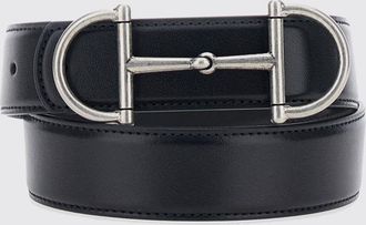 Gucci Cintura Horsebit in pelle di vitello liscia con chiusura a incastro