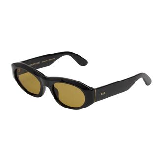 Retro Superfuture Sunglasses, female, Black, Size: 55 MM Cinema Sunglasses